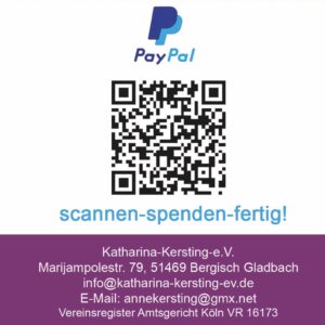 QR-Code zur PayPal Spenden Seiten